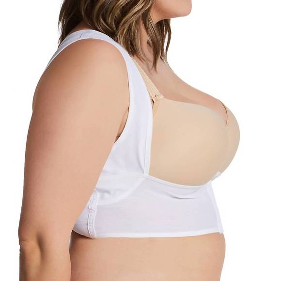 NEW CORTLAND intimates back-support shoulder brace shapewear in white - Picture 2 of 3